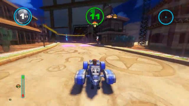 Sonic All-Stars Racing Transformed : Studio Scrapes смотреть онлайн
