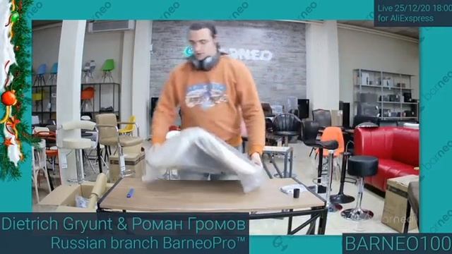 Распаковка и видео-инструкция по сборке барного стула в стиле Loft Barneo N-86 смотреть онлайн