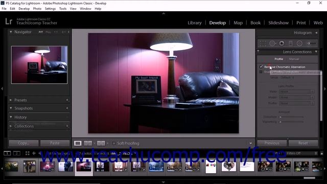 Lightroom Classic CC Tutorial Correcting Lens Distortion Automatically Adobe Training смотреть онлайн