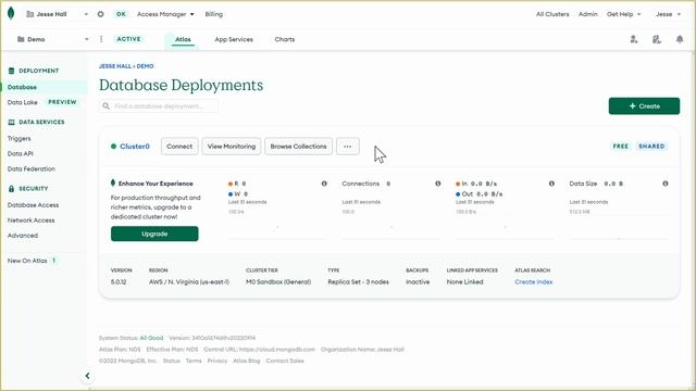 Get Your Free MongoDB Atlas Cluster! смотреть онлайн
