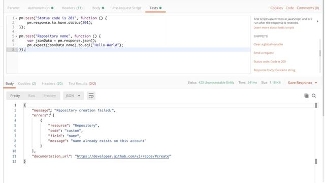 Intro to Postman Part 3: writing API tests смотреть онлайн
