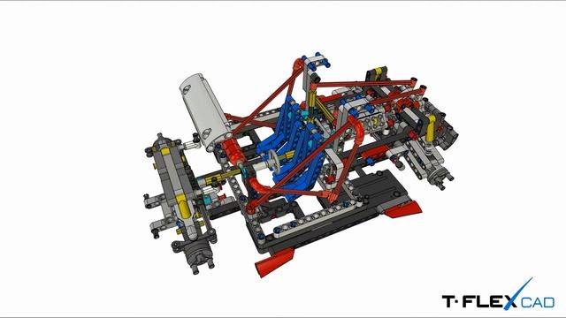 T-Flex CAD - Lego Rallye Car смотреть онлайн