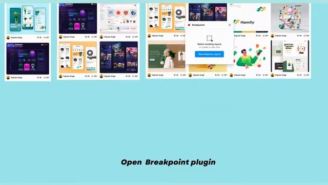 How to Design Responsive Website layout in @Figma || Using Breakpoint plugin смотреть онлайн