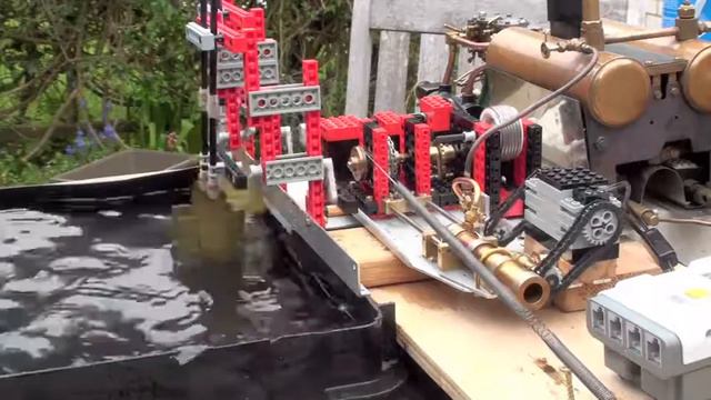 Engine for John Fitch's paddle boat Mk 2 смотреть онлайн