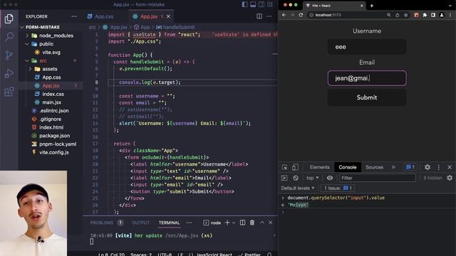 Les Formulaires en React - Une Technique 100x PLUS SIMPLE ! смотреть онлайн