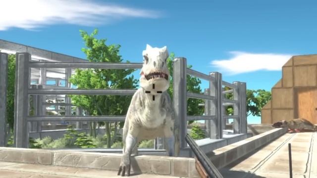 New INDOMINUS REX Escapes Enclosure - Animal Revolt Battle Simulator смотреть онлайн