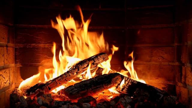 ? Cozy Fireplace 4K (12 HOURS). Fireplace Ambience with Crackling Fire Sounds. Fireplace 4K 60FPS смотреть онлайн