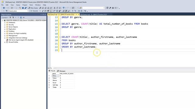 42. GROUP BY Statement SQL смотреть онлайн