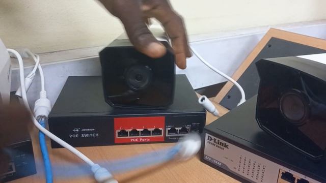 How to link multiple IP camera networks together using multiple switches. смотреть онлайн