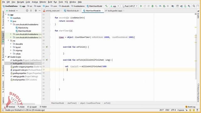 Android Livedata tutorial: Android Architecture component смотреть онлайн