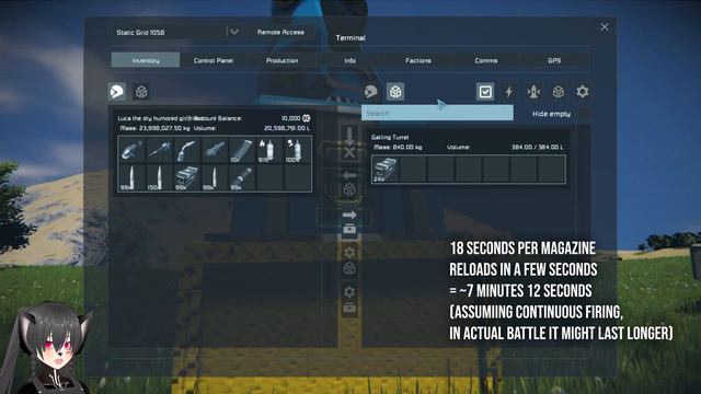 How Long can Disconnected Ship Turrets Shoot? Space Engineers смотреть онлайн