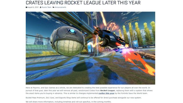 Why Rocket League Is Removing Crates | Is Trading Dead?