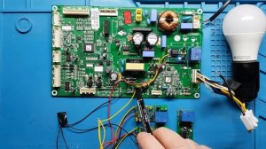 Холодильник LG - переделка линейного , инверторного компрессора  на обычный (адаптер обманка).