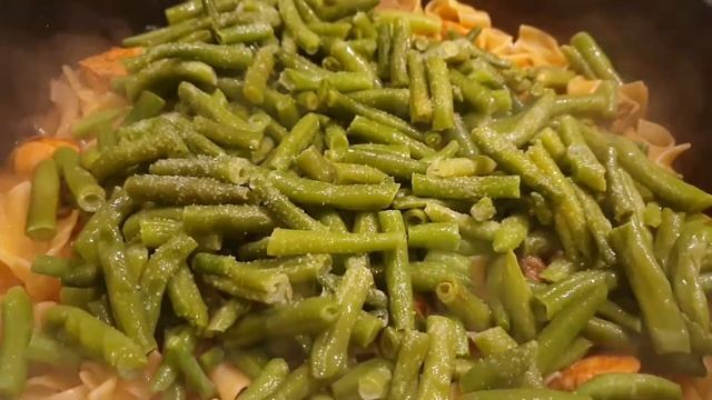 #Ужин. Всё в одной сковородке.