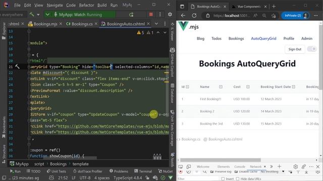 Instant CRUD UIs with the new Vue 3 AutoQueryGrid смотреть онлайн