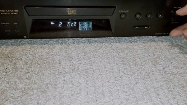 Sony CDP-XE370 cd player lettore cd vintage hifi test ko