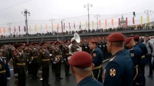 9 мая 2012. Краповые береты. После парада