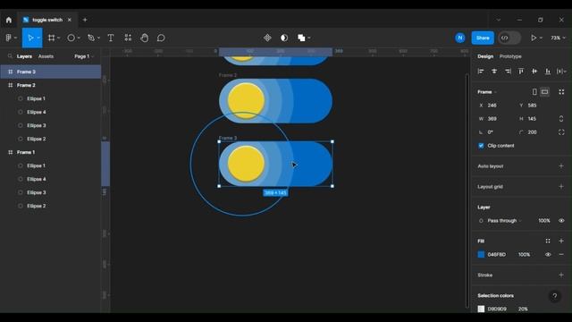 How To Create Toggle Switch Button on Figma смотреть онлайн