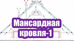 МАНСАРДНАЯ КРОВЛЯ 1. ГИДРОИЗОЛЯЦИОННАЯ ПЛЕНКА И ДИФФУЗИОННАЯ МЕМБРАНА