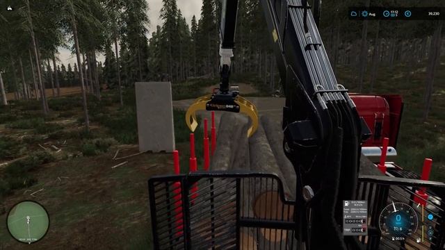 FS22 | Holmakra S2 E2 | buying a new forwarder and harvesting with H21 смотреть онлайн