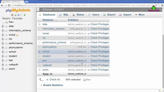53 GUI drop database برمجة الواجهات حذف قاعدة البيانات смотреть онлайн
