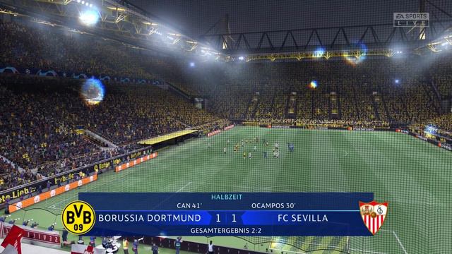 FIFA 22 | BORUSSIA DORTMUND vs. FC SEVILLA | UEFA CHAMPIONS LEAGUE ◄BVB #41► смотреть онлайн