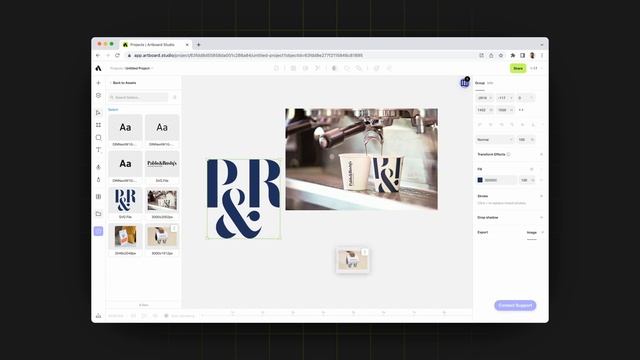 Branding components feature - Artboard Studio смотреть онлайн