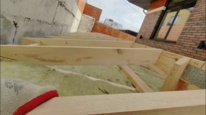 Вальмовая кровля на баню с утеплением👷♂️ #правильностроить34 #строительство