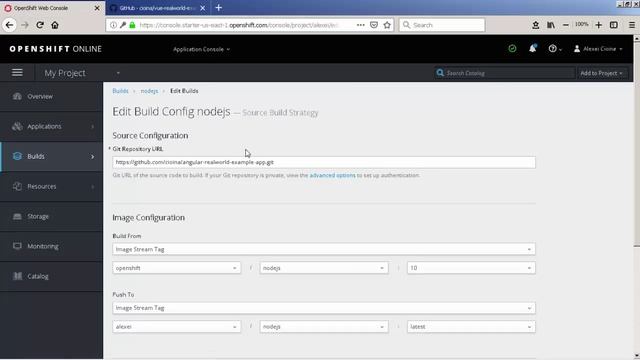 How to Build Vue Realworld Example for NodeJS 10 on Openshift Starter смотреть онлайн