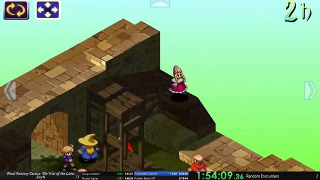 Final Fantasy Tactics The War of the Lions Speedrun Any% 3:47:50 смотреть онлайн