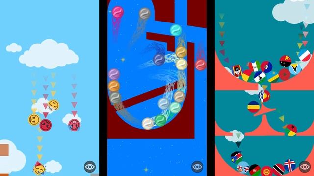 Simple Marble Race - Available on Android, iOS, Windows, Linux and Mac | Bouncy Marble смотреть онлайн