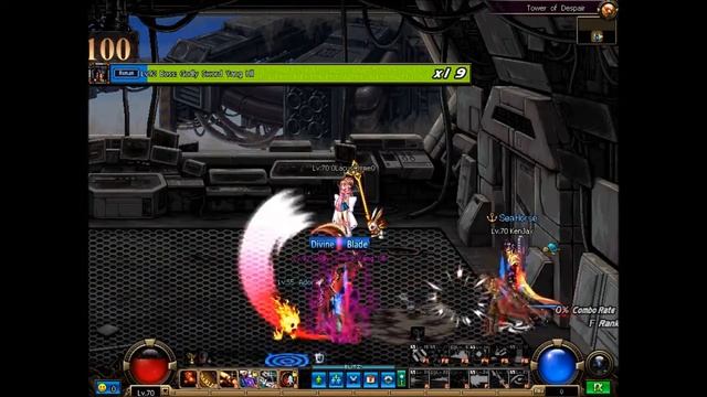 DFO - Tower of Despair Floor 100 [END] (Male Launcher) + Epic Pot Opening смотреть онлайн