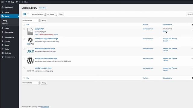 The WordPress Media Library смотреть онлайн