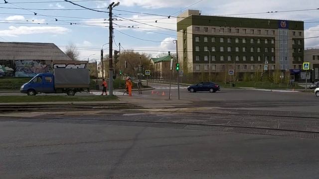 Магнитогорск, по Советской от Гагарина до Комсомольской (02.05.2020) смотреть онлайн