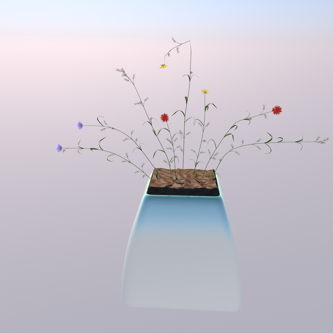 Flowers Drawing in C4D tutorial смотреть онлайн