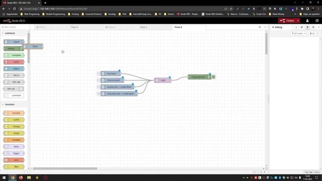 Node Red - Mqtt Dynamic Subscription смотреть онлайн