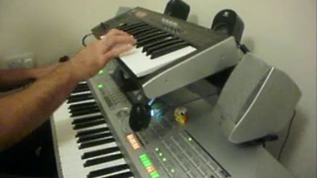 Dj Tiesto Adagio for Strings keyboard Tyros 2 смотреть онлайн