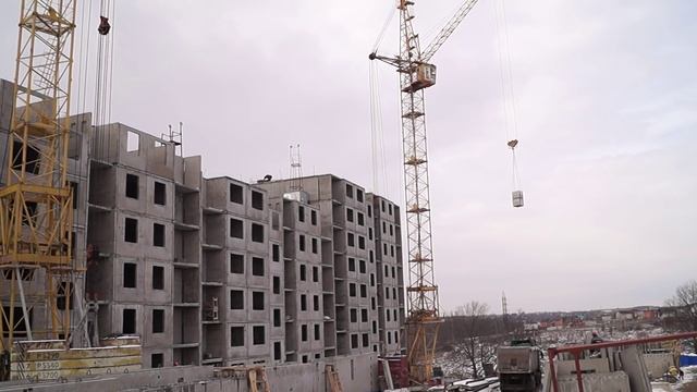 Строительные работы на пр.Плевицкой. 22.03.16 смотреть онлайн