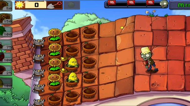 Гаргантюа  который живёт на крыше. - Plants vs ZombiesРастения против зомби  17