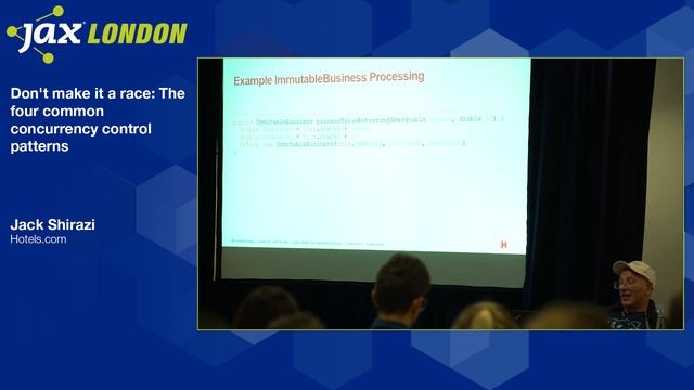 JAX London 2018 Session: Don't Make it a Race: The Four Common Concurrency Control Patterns смотреть онлайн