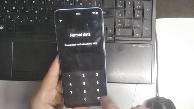 Realme 7 Pro.Сброс графического ключа или пароля