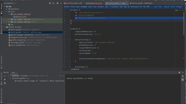 solución al error al importar "kotlix.android" y activar las ViewBinding en Android Studio смотреть онлайн
