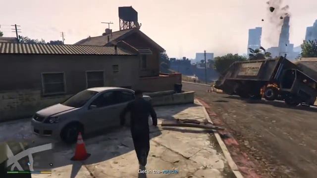 Gta 5 Story Mode Completing the FIB Heist смотреть онлайн