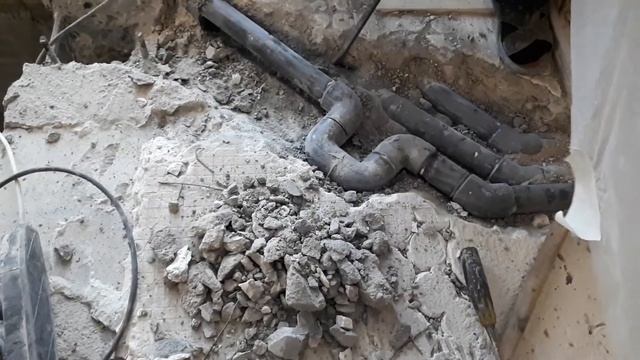Штробы под трубы в бассейне смотреть онлайн