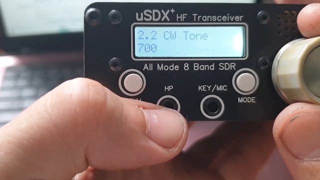 Меню трансивер uSDX смотреть онлайн