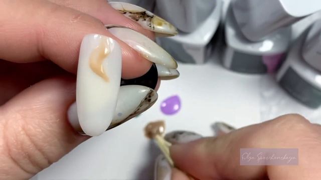 Дизайн ногтей «Абстракция». Гель-лаки PAFOS смотреть онлайн