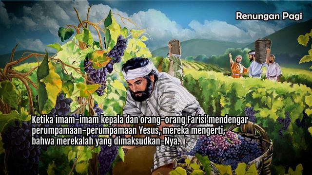 RENUNGAN PAGI - KURANG BERSYUKUR MENJADIKAN KITA TAMAK - MATIUS 21 : 33-43.45-46 смотреть онлайн