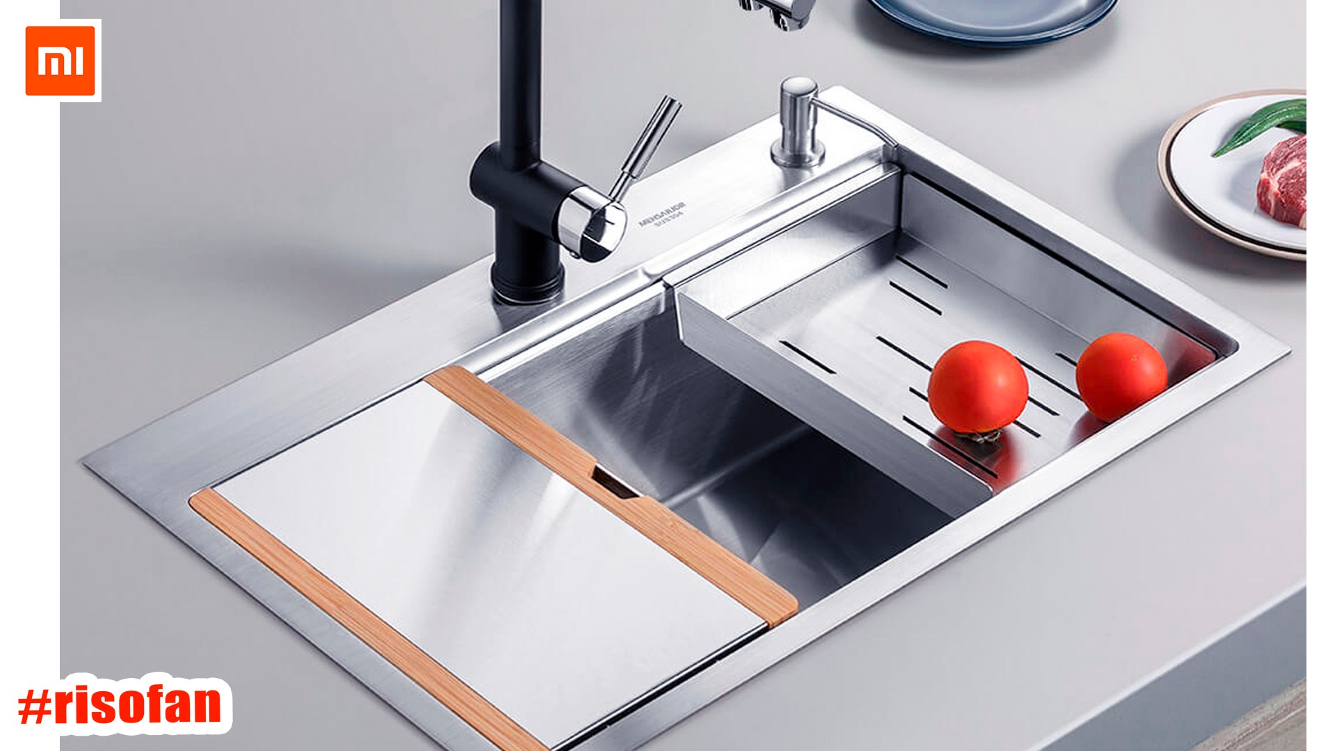 Mensarjor kitchen modular integrated sink (crowdfunding Xiaomi) смотреть онлайн