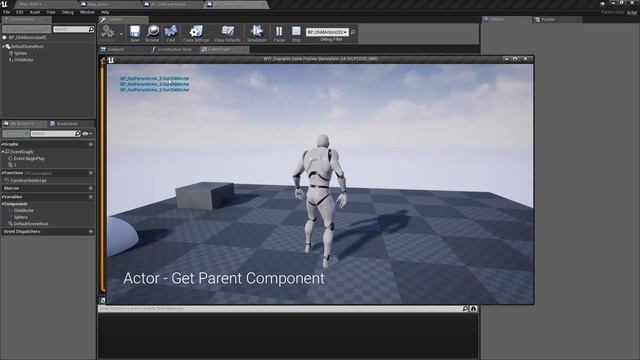 WTF Is? Get Parent Component in Unreal Engine 4 ( UE4 ) смотреть онлайн