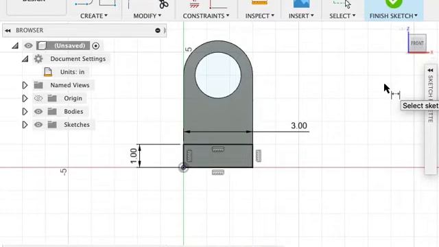 Fusion 360 - Sketch, Extrude, Cut, Fillet, Drawing (Iso and Multiview) смотреть онлайн